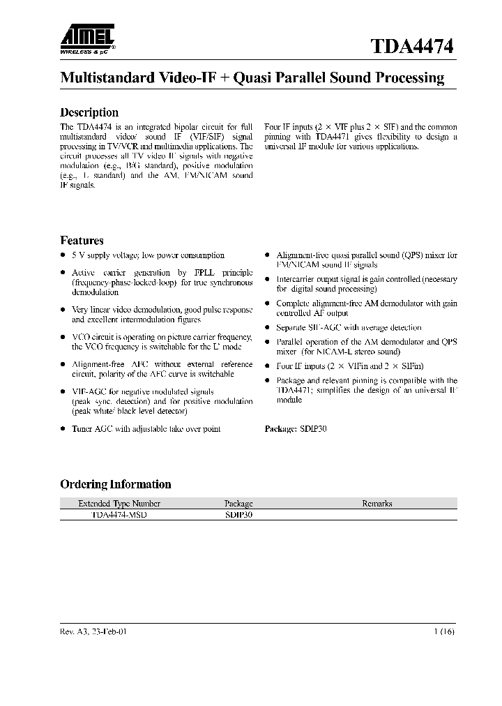TDA4474NBSP_396676.PDF Datasheet