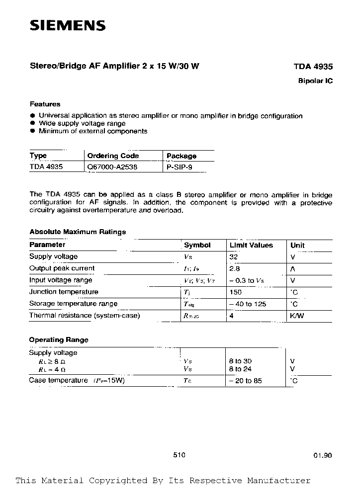 TDA4935_394558.PDF Datasheet