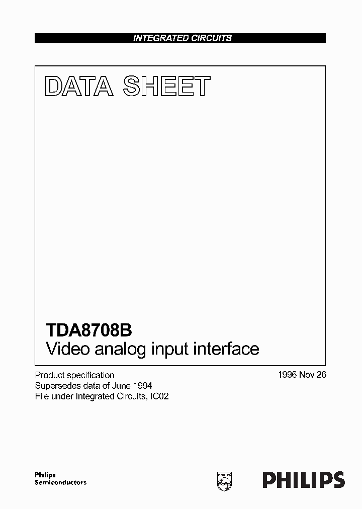 TDA8708B_105793.PDF Datasheet