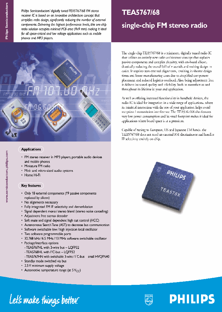 TEA5767_45310.PDF Datasheet