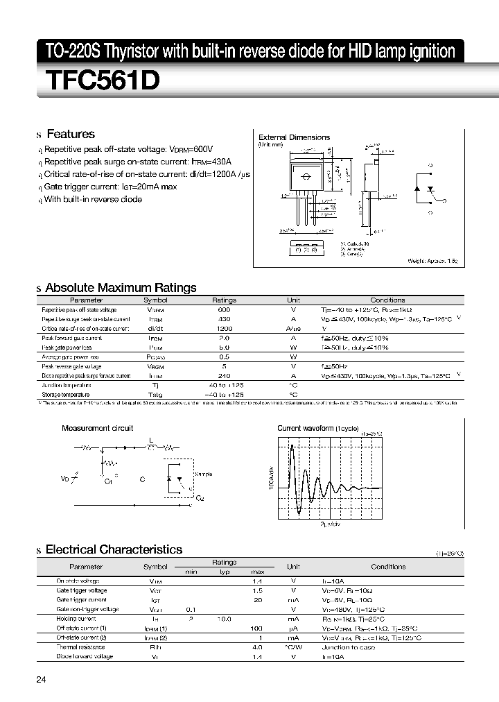 TFC561D_396489.PDF Datasheet