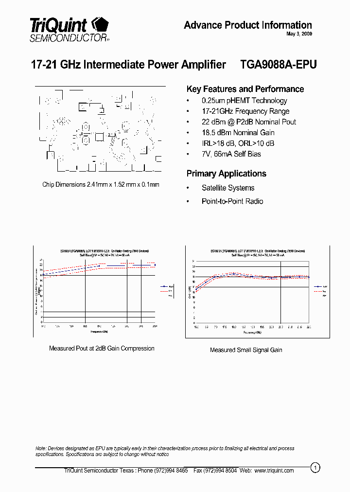 TGA9088A-EPU_411478.PDF Datasheet