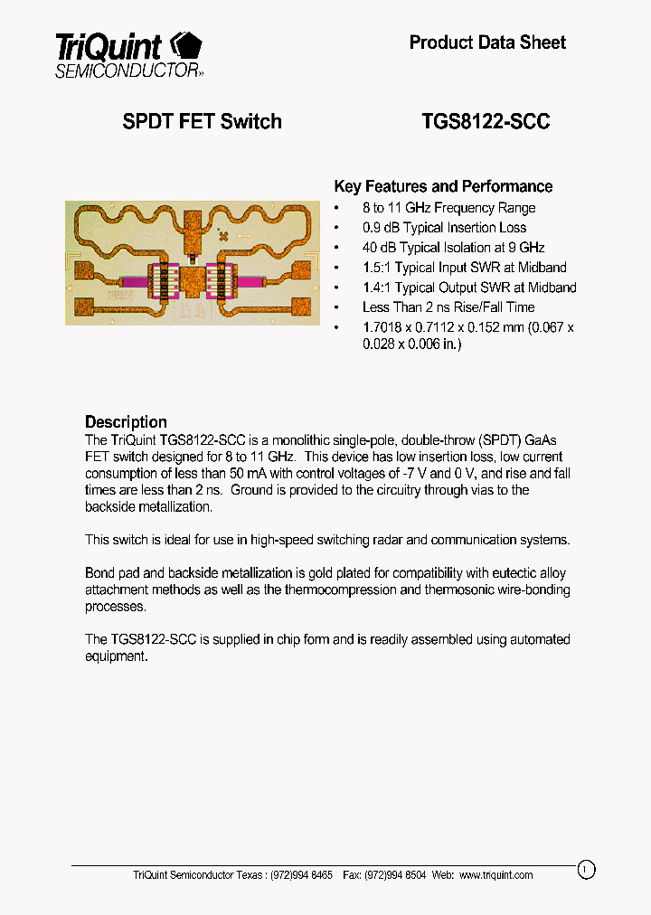 TGS8122_413724.PDF Datasheet