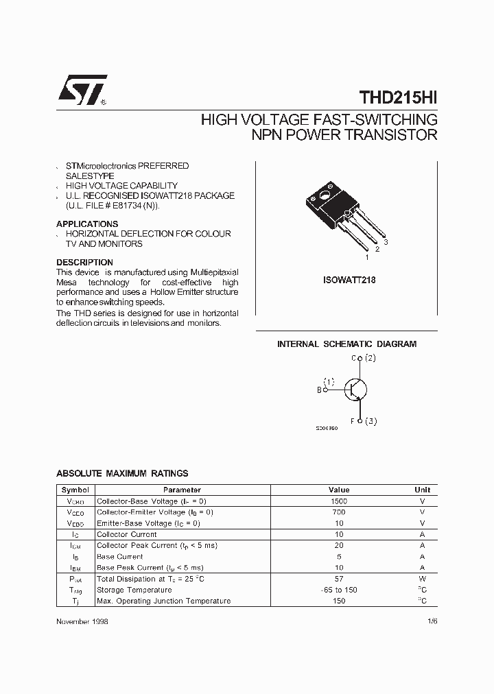 THD215HI_396994.PDF Datasheet