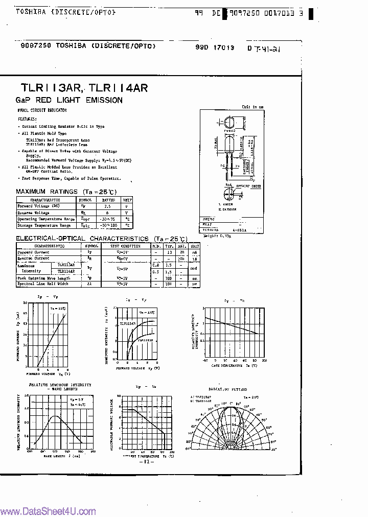 TLR113AR_399952.PDF Datasheet