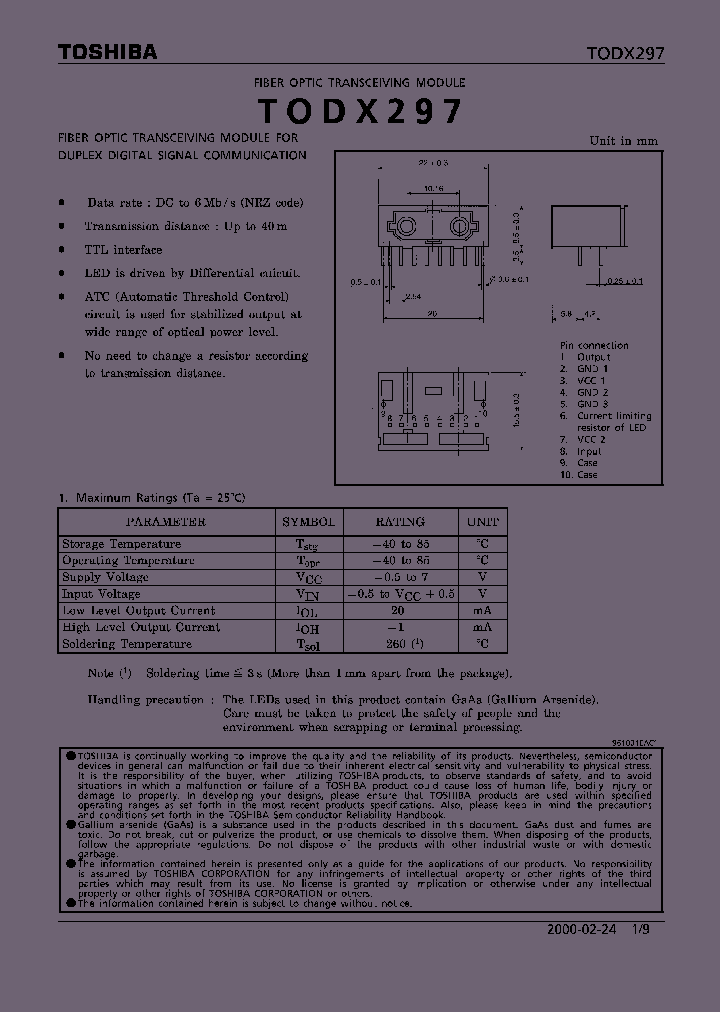 TODX297_406382.PDF Datasheet