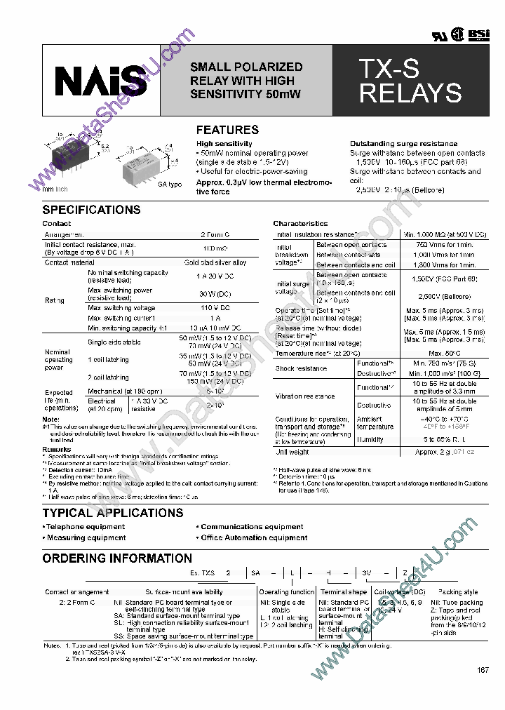 TXS2-XXXV_434995.PDF Datasheet