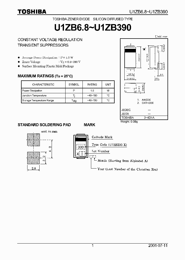 U1ZB10_62165.PDF Datasheet