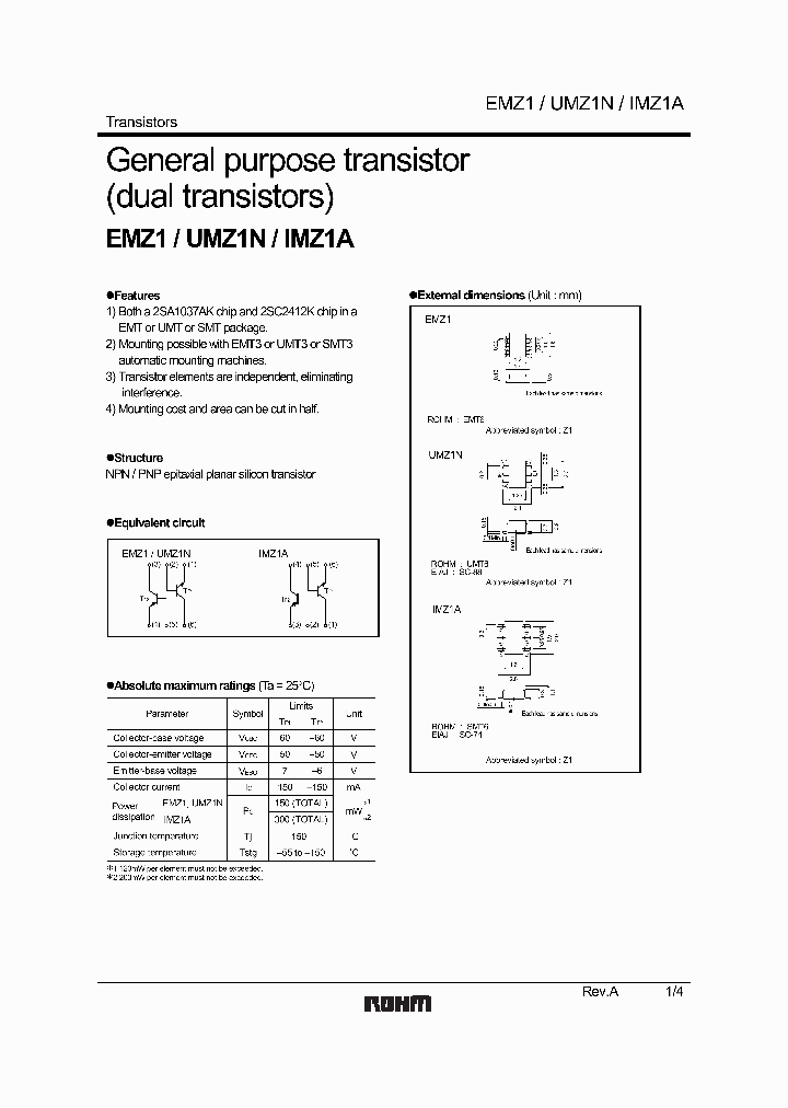 UMZ1N_424115.PDF Datasheet