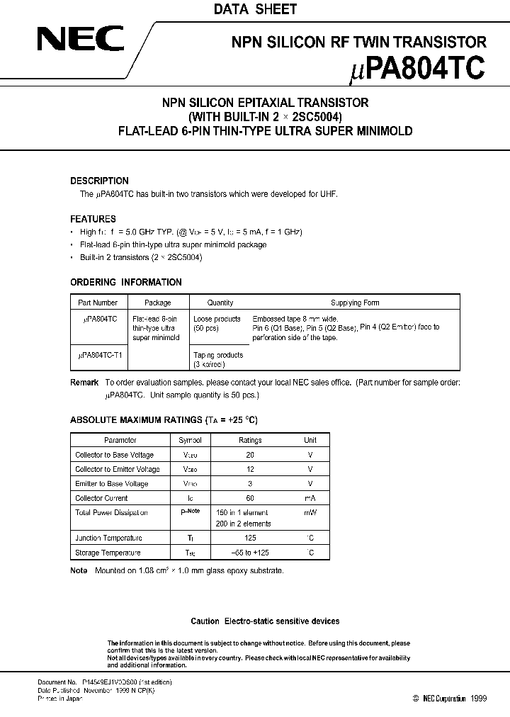 UPA804TC_419892.PDF Datasheet