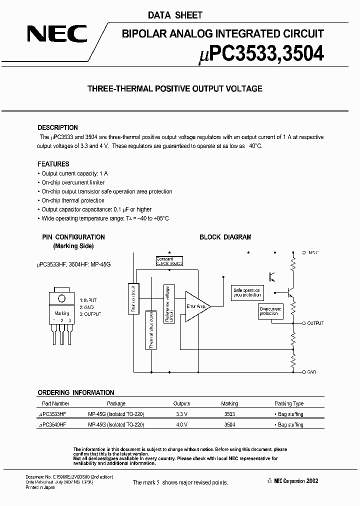 UPC3540HF_399995.PDF Datasheet