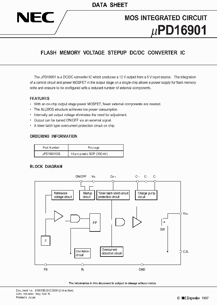 UPD16901_113832.PDF Datasheet