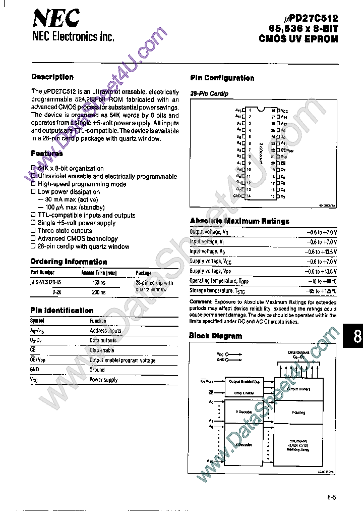 UPD27C512_399706.PDF Datasheet