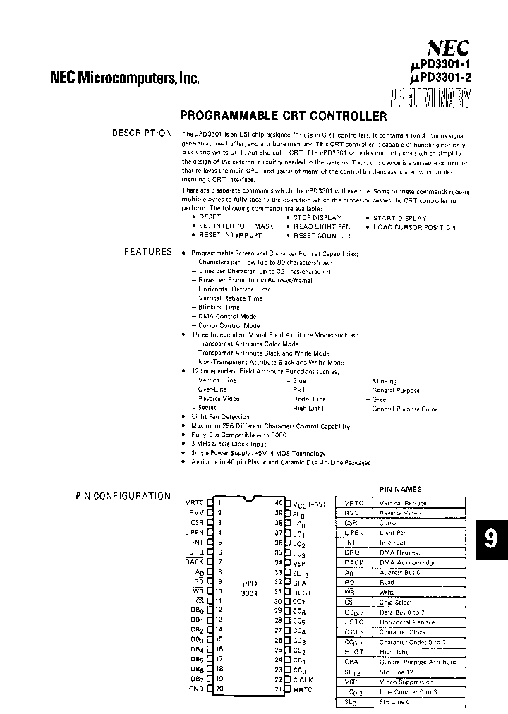 UPD3301_413918.PDF Datasheet