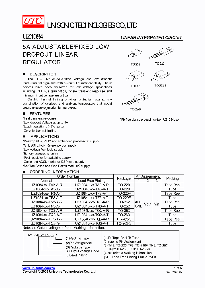 UZ1084-ADJ_396216.PDF Datasheet