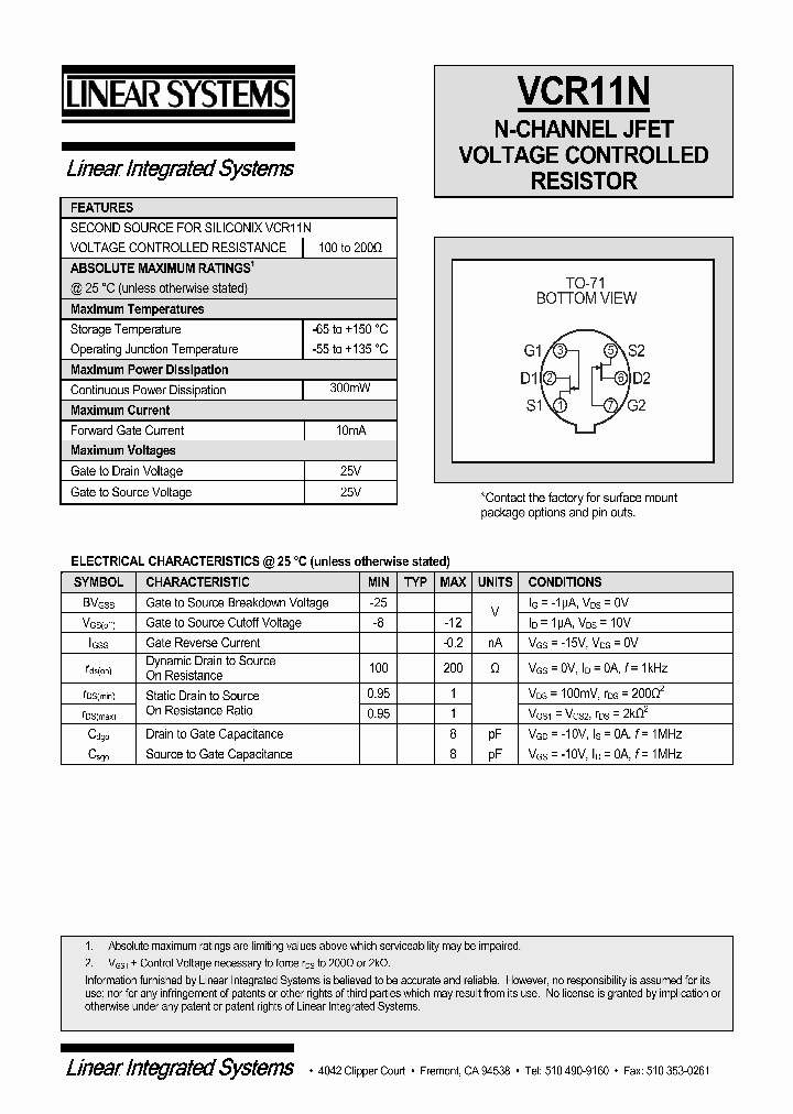 VCR11N_403700.PDF Datasheet