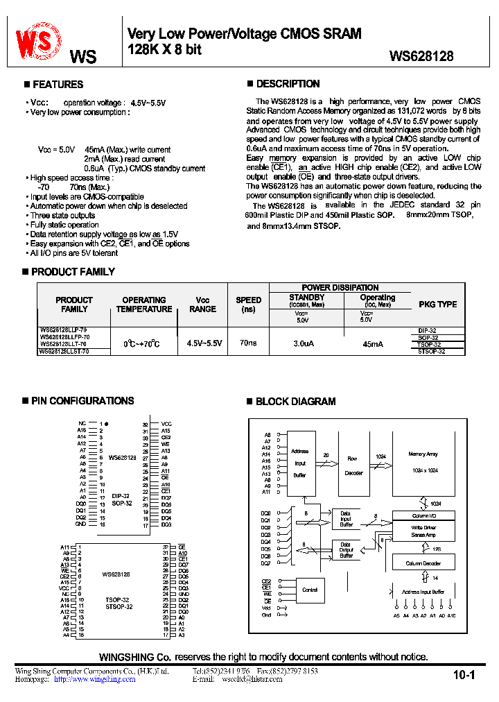 WS628128LLFP-70_37454.PDF Datasheet