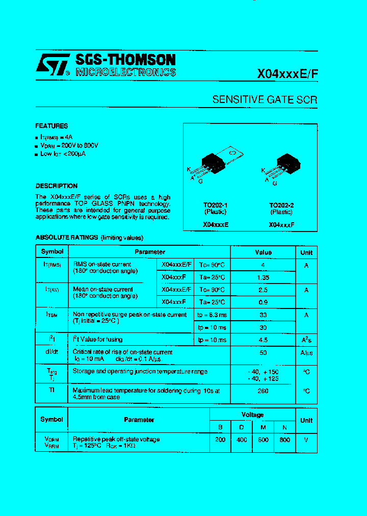 X0405ME_397235.PDF Datasheet