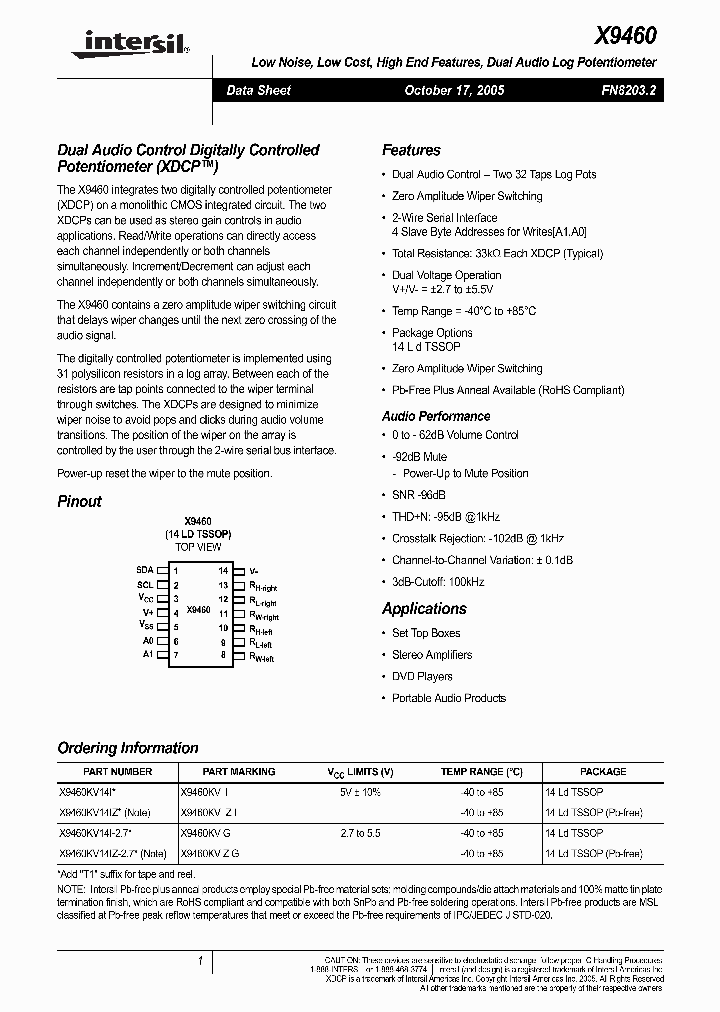 X9460KV14I_395068.PDF Datasheet