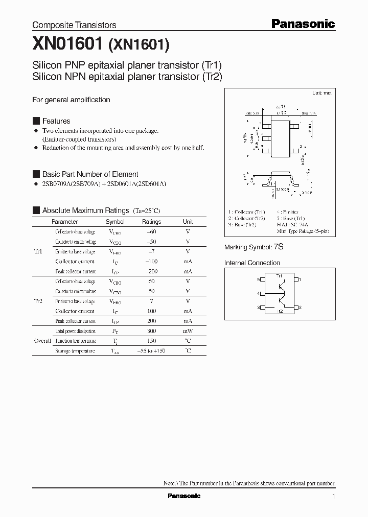 XN01601_248068.PDF Datasheet