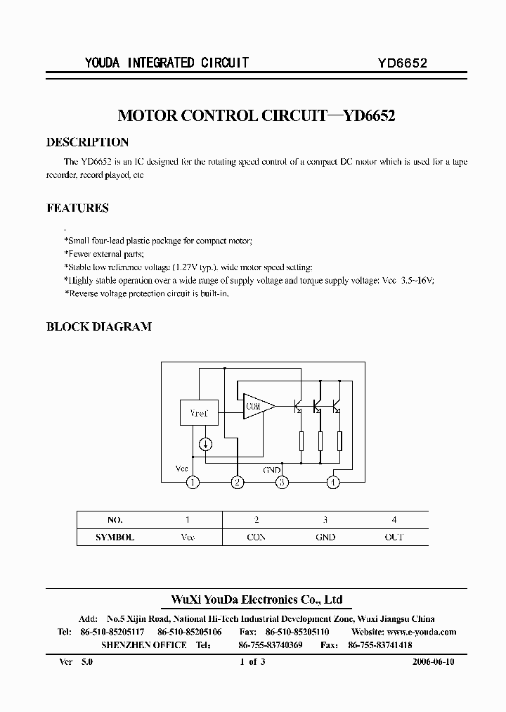YD6652_434191.PDF Datasheet