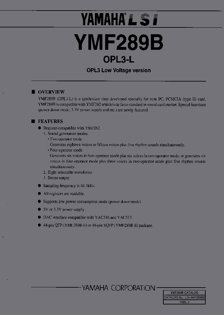 YMF289B-FNBSP_390924.PDF Datasheet