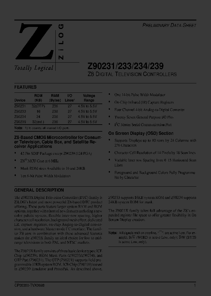 Z9023X_414315.PDF Datasheet