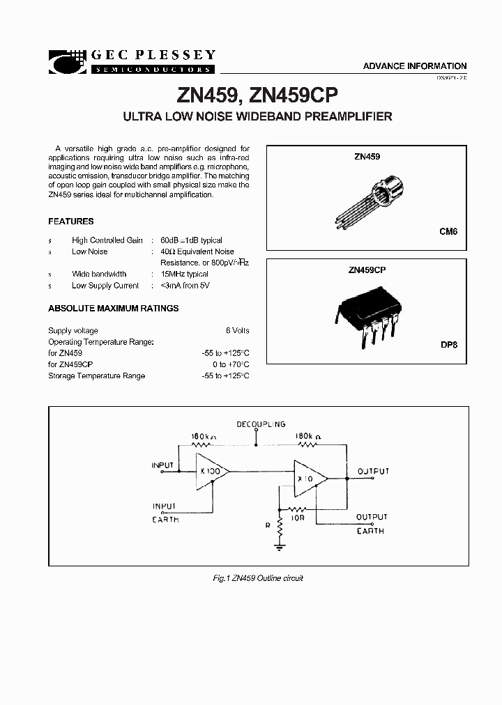 ZN459CP_416090.PDF Datasheet