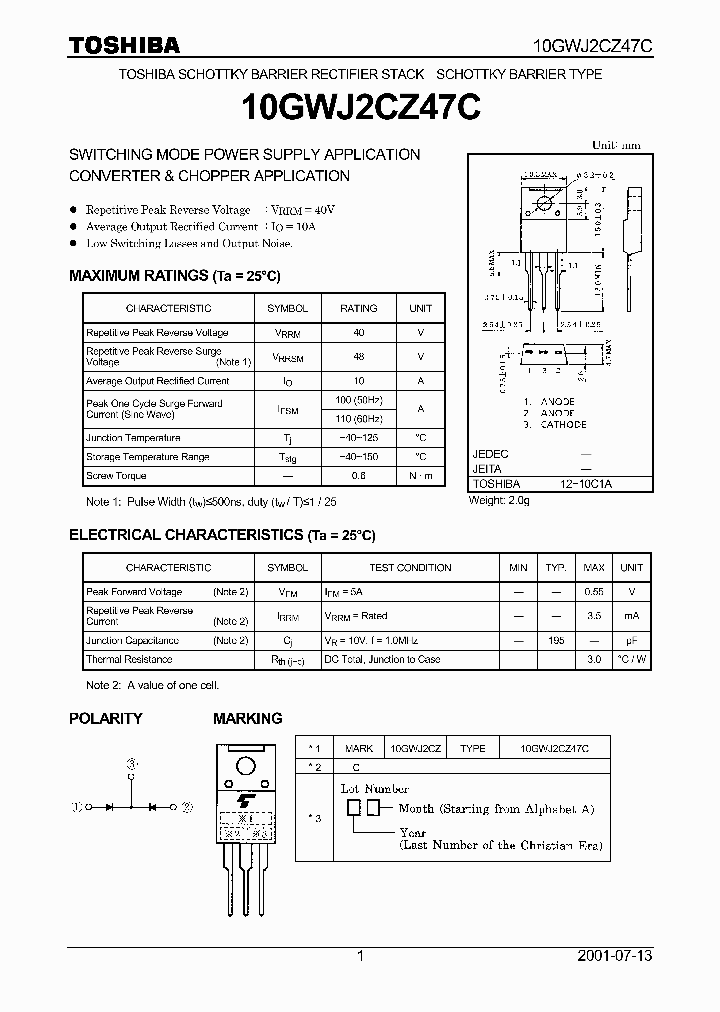10GWJ2CZ47C_454906.PDF Datasheet