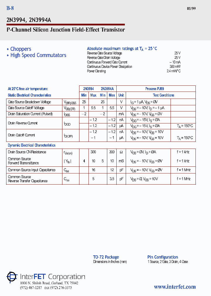 2N3994_444522.PDF Datasheet