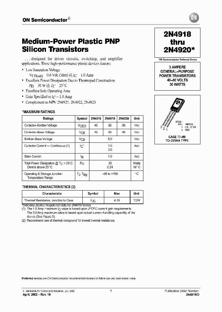 2N4920_450000.PDF Datasheet