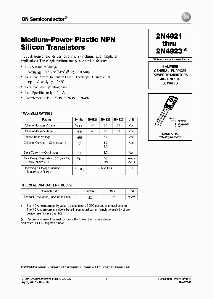 2N4922_212191.PDF Datasheet