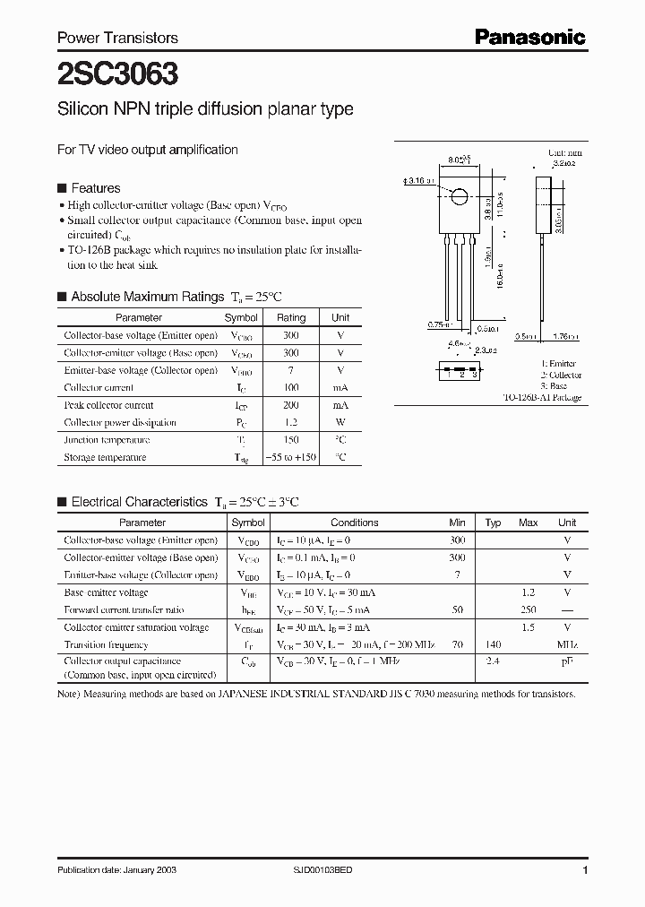 2SC3063_476295.PDF Datasheet