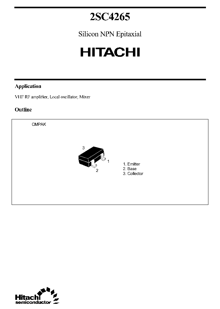 2SC4265_459785.PDF Datasheet