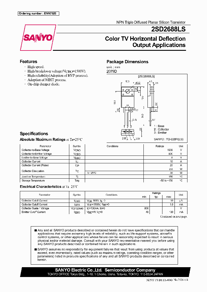 2SD2688LS_452355.PDF Datasheet