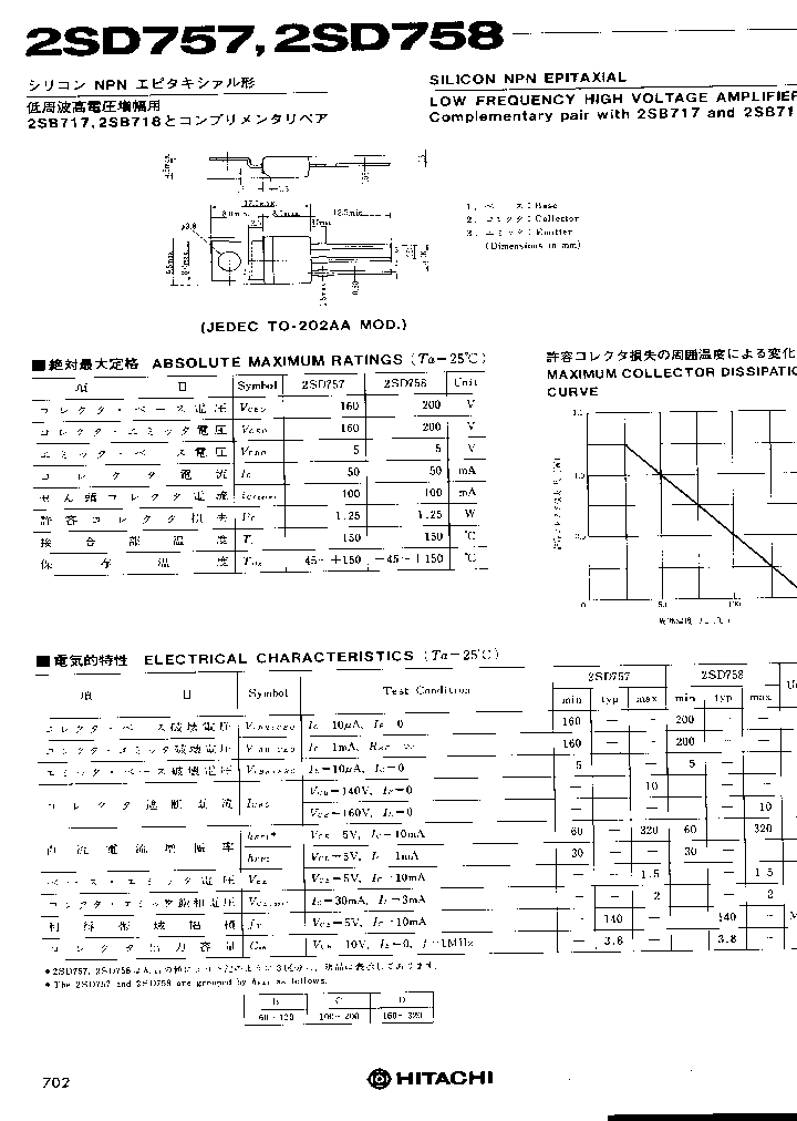 2SD758_485381.PDF Datasheet