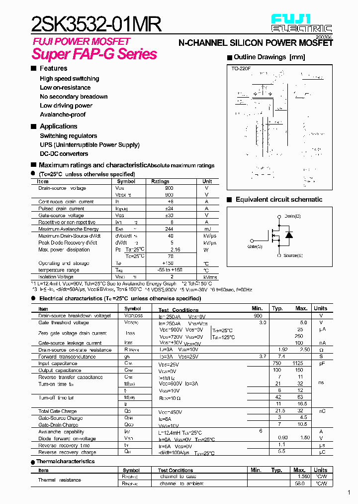 2SK3532_442370.PDF Datasheet