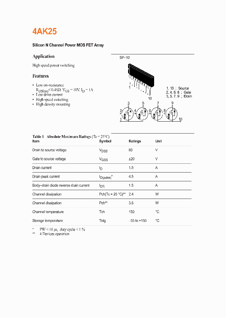 4AK25_471644.PDF Datasheet