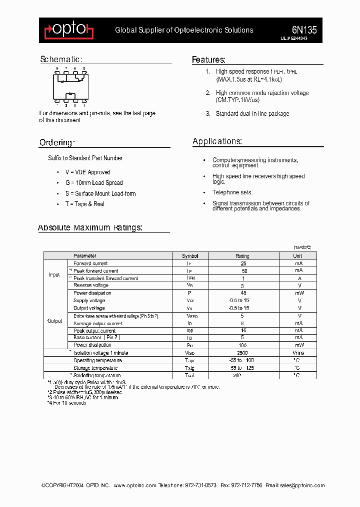 6N136_451835.PDF Datasheet