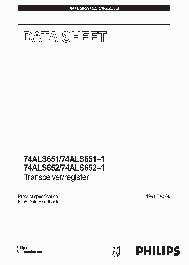 74ALS651N_443186.PDF Datasheet