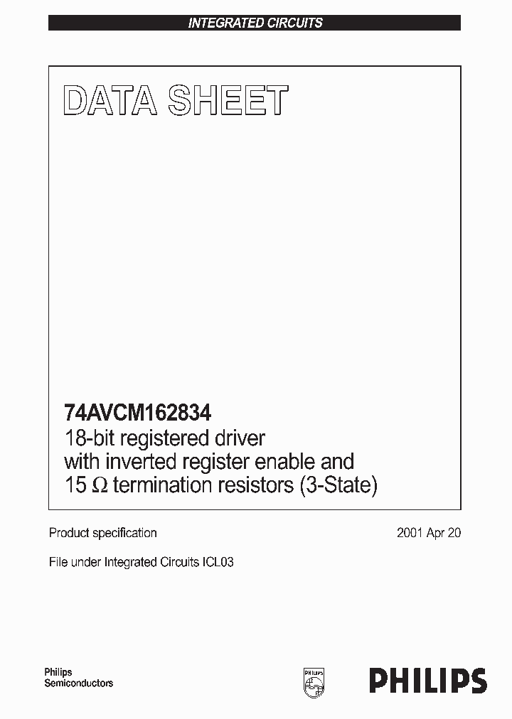 74AVCM162834_56309.PDF Datasheet