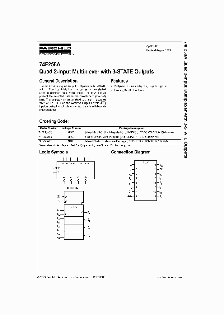 74F258APC_88903.PDF Datasheet