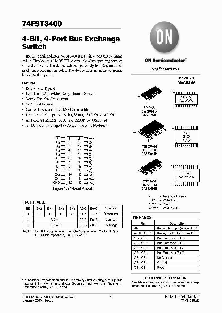 74FST3400_76688.PDF Datasheet