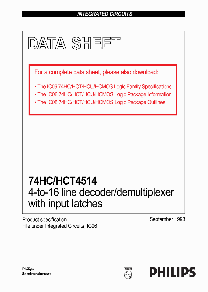 74HCT4514_456773.PDF Datasheet