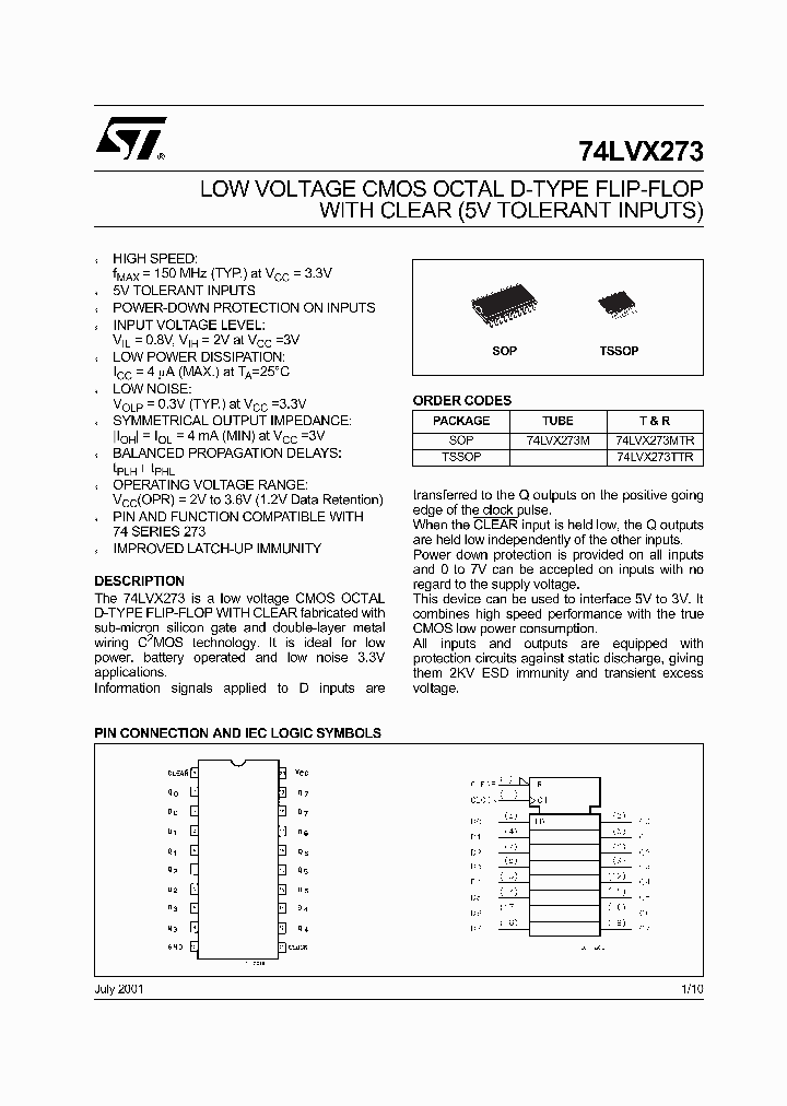 74LVX273_480406.PDF Datasheet