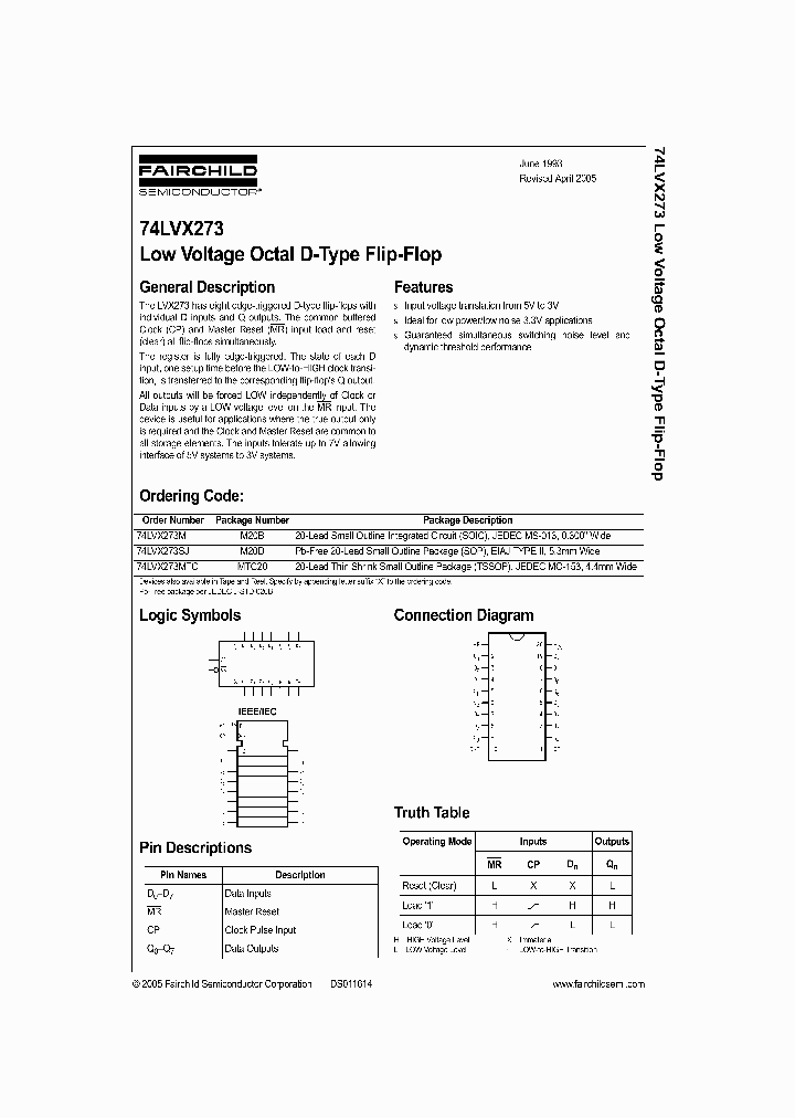 74LVX273MTC_480401.PDF Datasheet