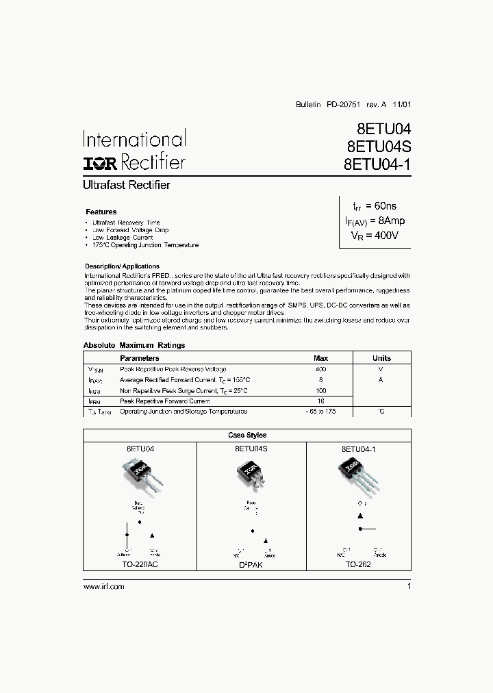 8ETU04S_445179.PDF Datasheet