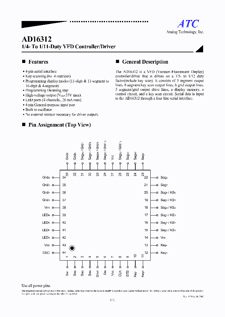 AD16312_161545.PDF Datasheet