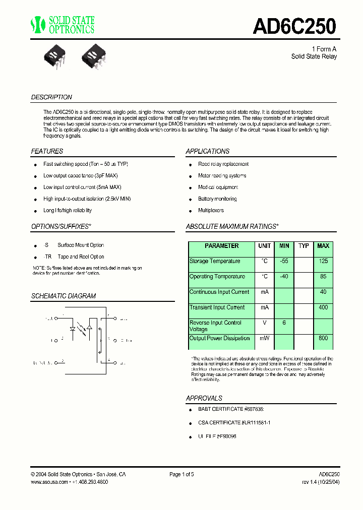 AD6C250_443061.PDF Datasheet