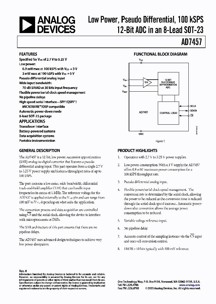 AD7457BRT-REEL7_445105.PDF Datasheet